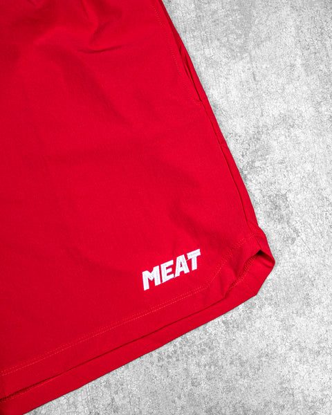 BENCHING SHORTS – CLASSIC / RED