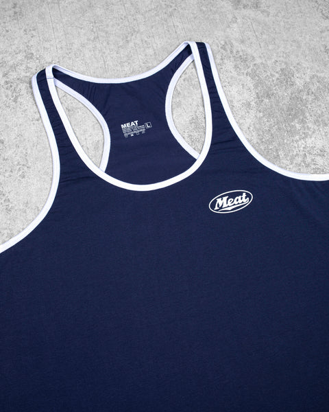FLATBOTTOM STRINGER – ATHLETIC / NAVY BLUE