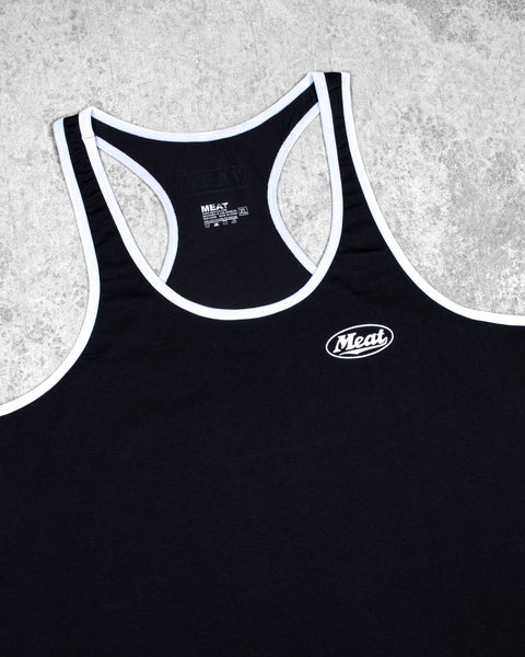 FLATBOTTOM STRINGER – ATHLETIC / BLACK