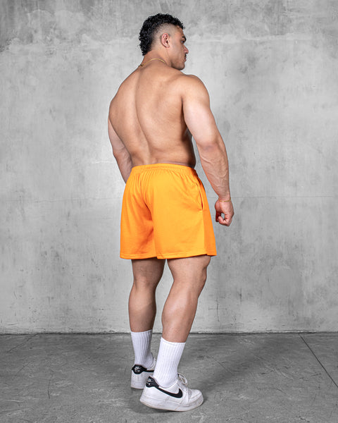 TRAINING SHORTS – PATCH / APRICOT ORANGE