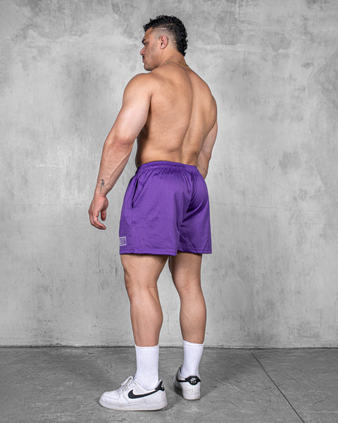 TRAINING SHORTS – PATCH / PURPLE