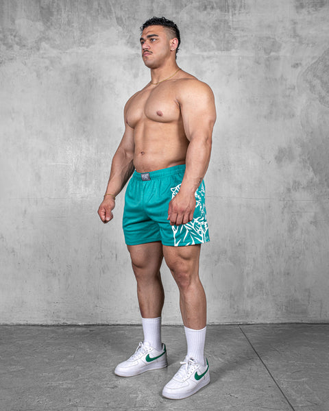 TRAINING SHORTS – CLUB / MINT GREEN
