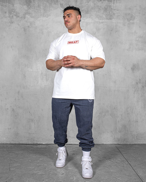 OVERSIZED TRAINING TEE – ORIGIN / WHITE