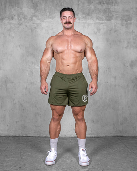 LIFTING SHORTS – CLASSIC / FOREST GREEN