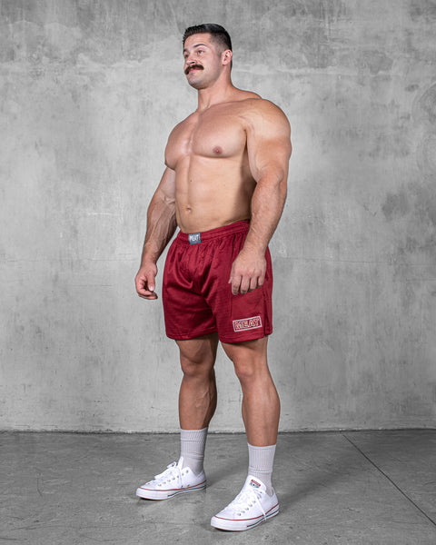 TRAINING SHORTS – PATCH / RED