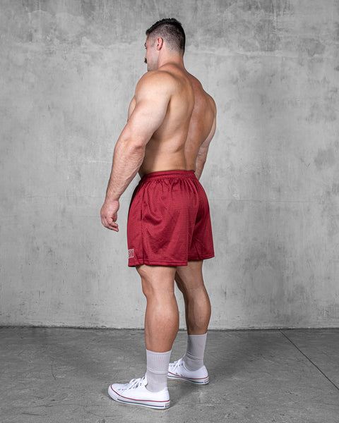 TRAINING SHORTS – PATCH / RED