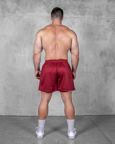TRAINING SHORTS – PATCH / RED
