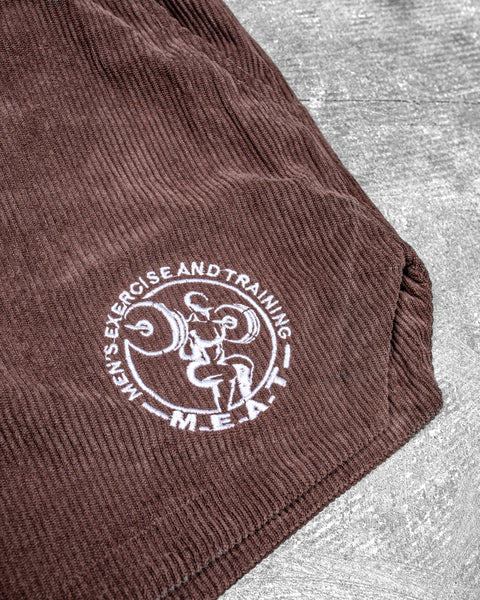 LIFTING SHORTS – CORDUROY / BROWN