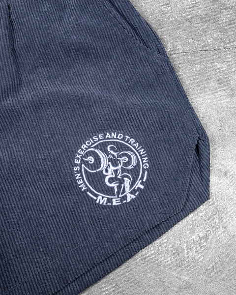 LIFTING SHORTS – CORDUROY / INDIGO BLUE