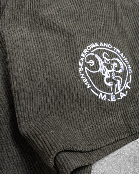 LIFTING SHORTS – CORDUROY / OLIVE GREEN