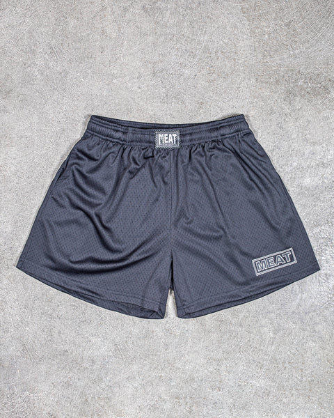 TRAINING SHORTS – PATCH / GREY