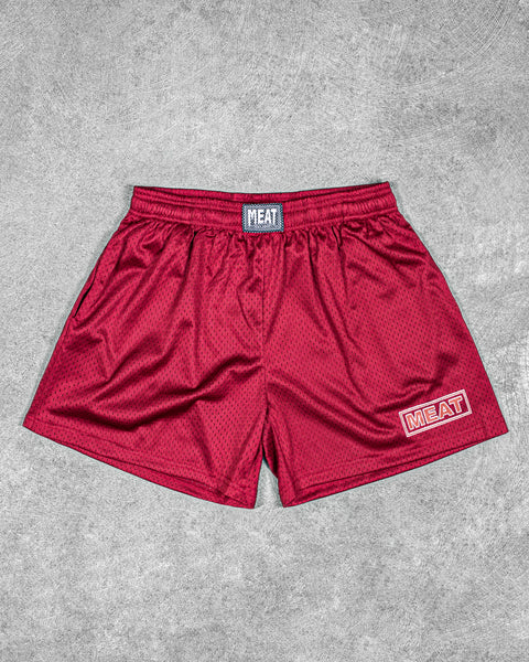 TRAINING SHORTS – PATCH / RED