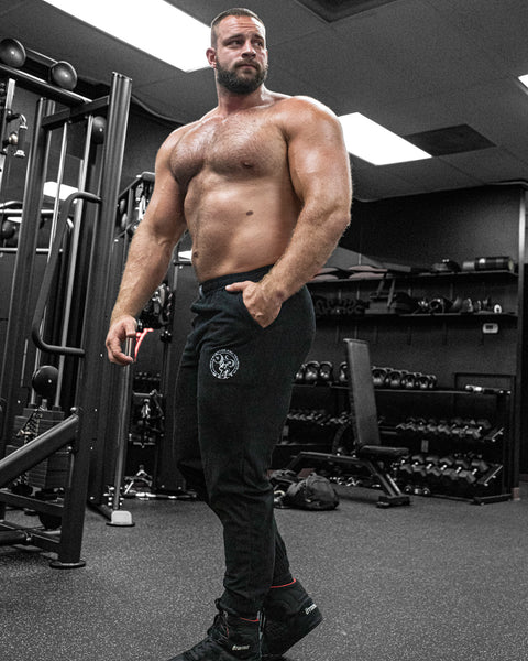 TAPERED JOGGERS – CORDUROY / BLACK