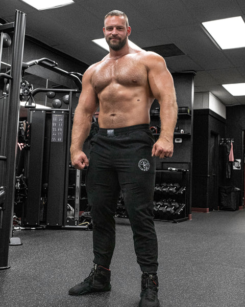 TAPERED JOGGERS – CORDUROY / BLACK