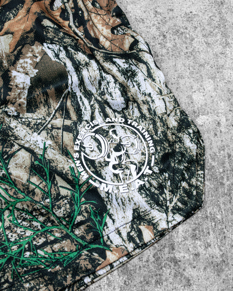 LIFTING SHORTS – PRINT / CAMO FOLIAGE