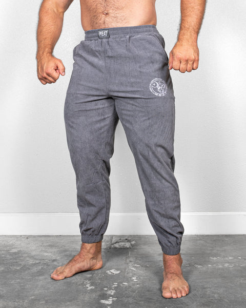 TAPERED JOGGERS – CORDUROY / SMOKEY GREY