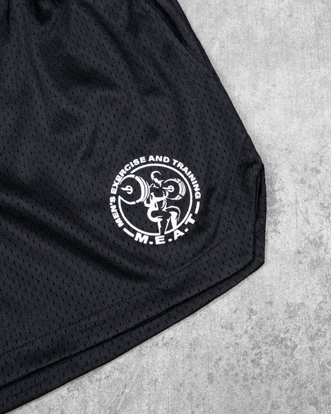 LIFTING SHORTS – MESH / BLACK