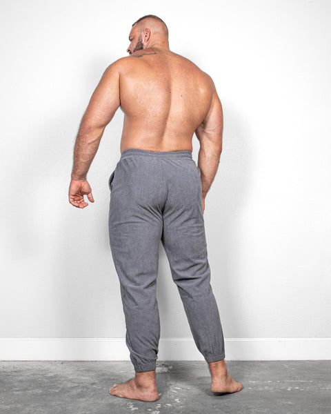 TAPERED JOGGERS – CORDUROY / SMOKEY GREY