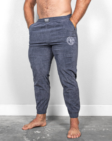 TAPERED JOGGERS – CORDUROY / ASH BLUE