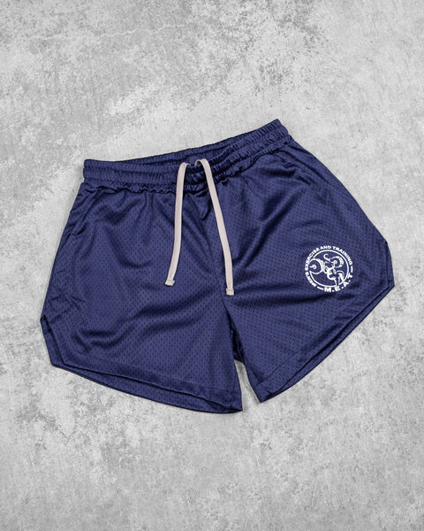 LIFTING SHORTS – MESH / NAVY BLUE