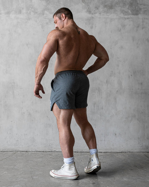 LIFTING SHORTS – COTTON / GRAPHITE GREY