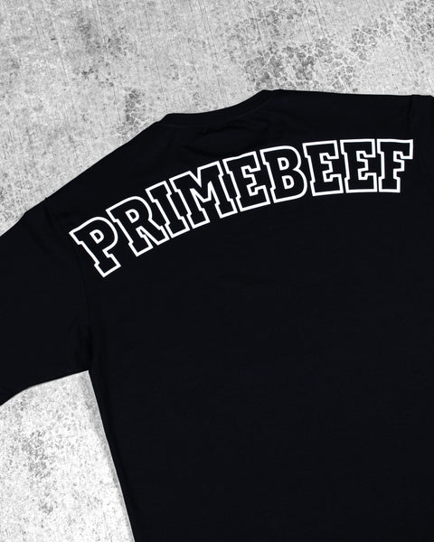 OVERSIZED TRAINING TEE – PRIMEBEEF / BLACK