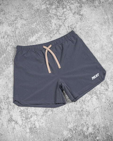 BENCHING SHORTS – CLASSIC / STEEL GREY