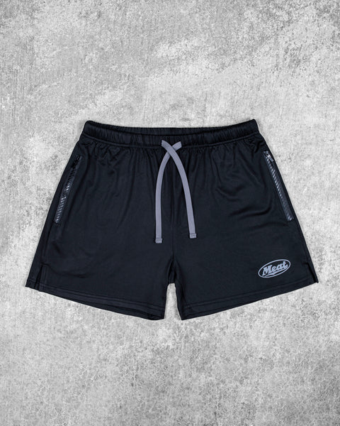 SQUATTING SHORTS – MOTORS / BLACK