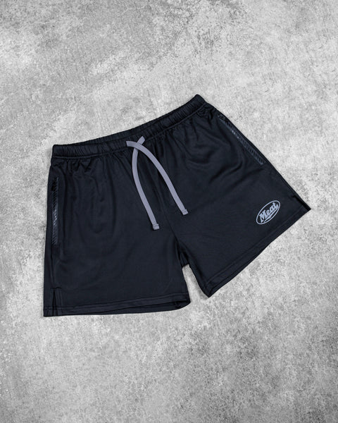 SQUATTING SHORTS – MOTORS / BLACK