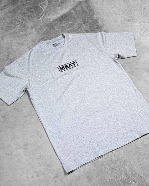 OVERSIZED TRAINING TEE – CLUB / HEATHER GREY