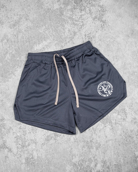 LIFTING SHORTS – MESH / GREY