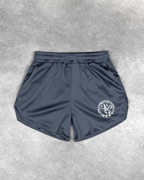 LIFTING SHORTS – MESH / GREY