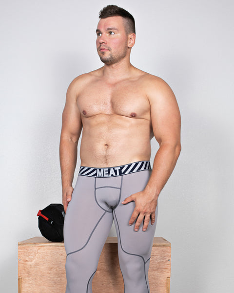 BASELAYER LEGGINGS – MESH / SMOKEY GREY