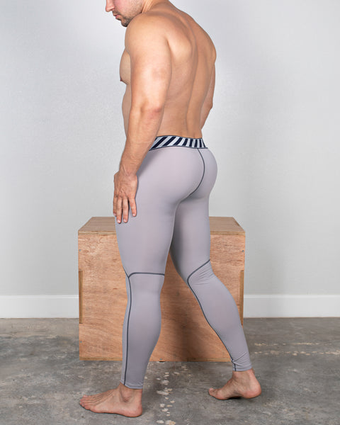 BASELAYER LEGGINGS – MESH / SMOKEY GREY