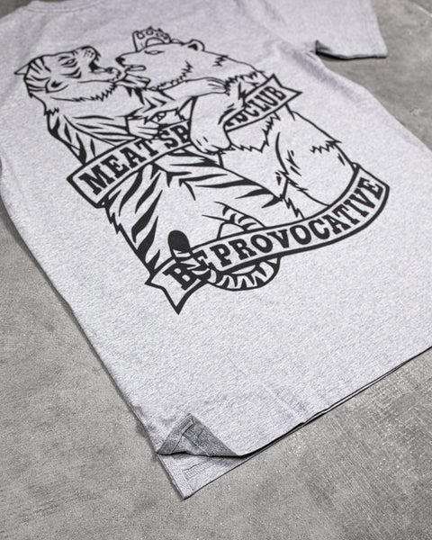 OVERSIZED TRAINING TEE – CLUB / HEATHER GREY