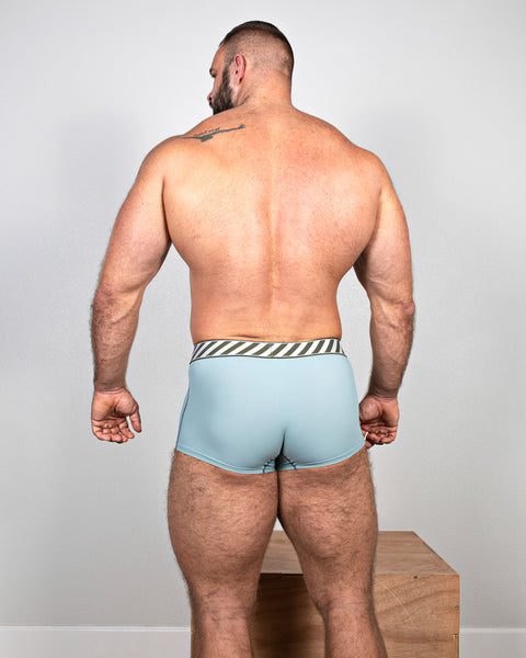 PERFORMANCE TRUNK – RIBBED / TURQUOISE BLUE