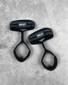LOOPED LIFTING STRAPS – CLASSIC / BLACK