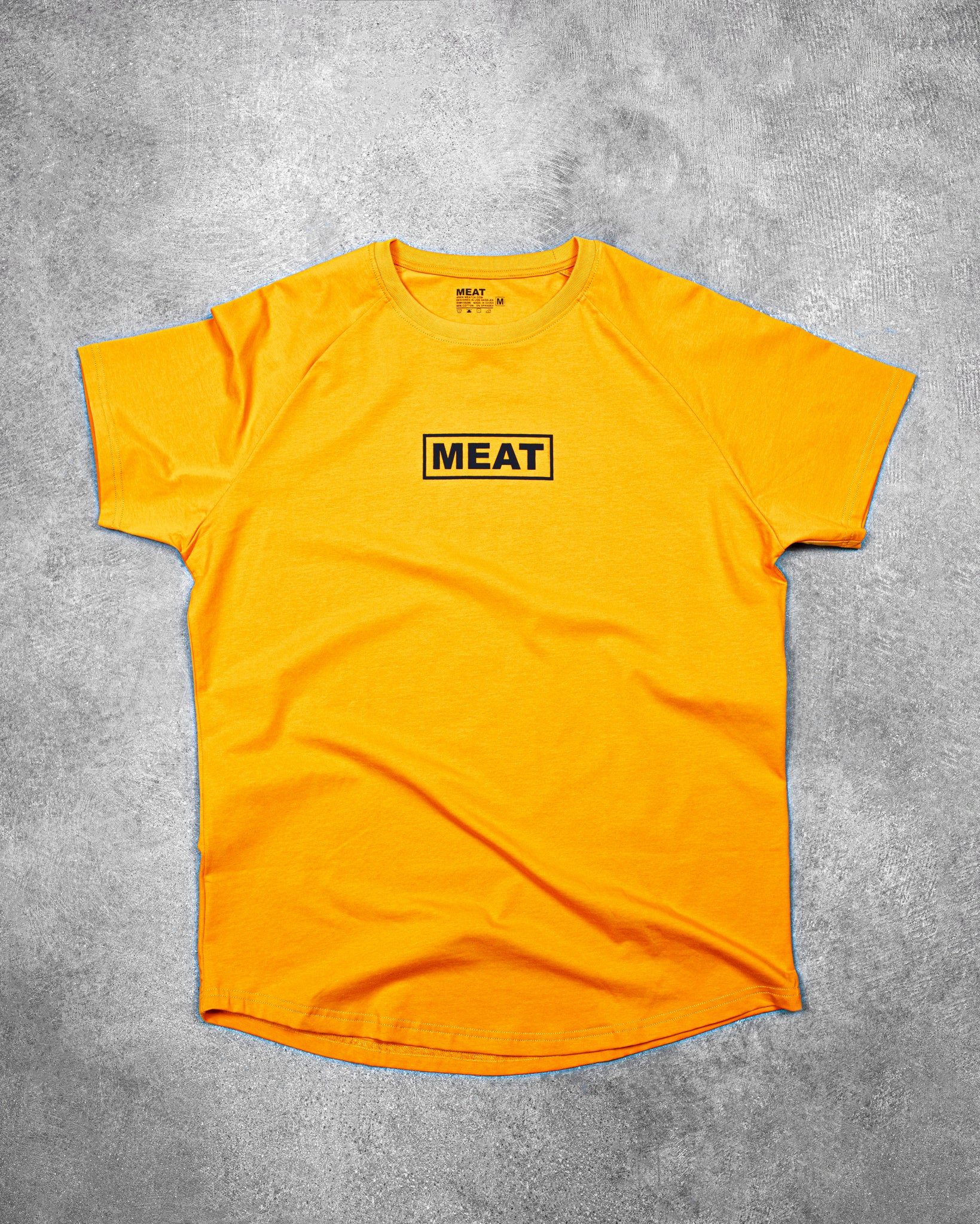 TAPERED TRAINING TEE – CLASSIC / YELLOW