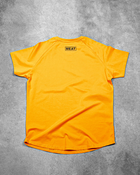 TAPERED TRAINING TEE – CLASSIC / YELLOW