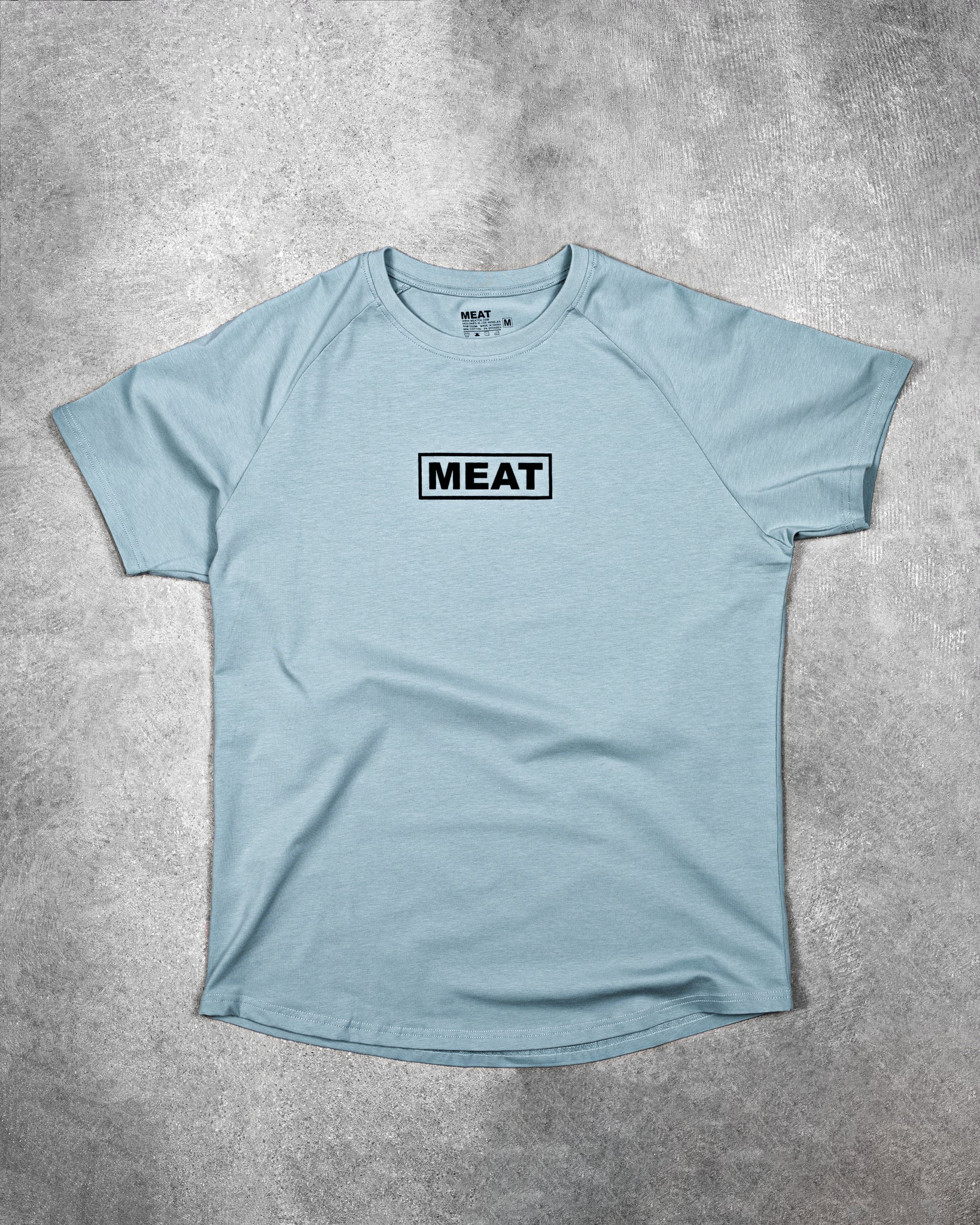 TAPERED TRAINING TEE – CLASSIC / CERULEAN BLUE