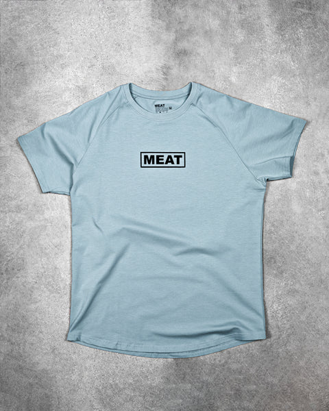 TAPERED TRAINING TEE – CLASSIC / CERULEAN BLUE