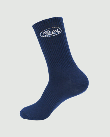 LIFTING CREW SOCKS – MOTORS / NAVY BLUE