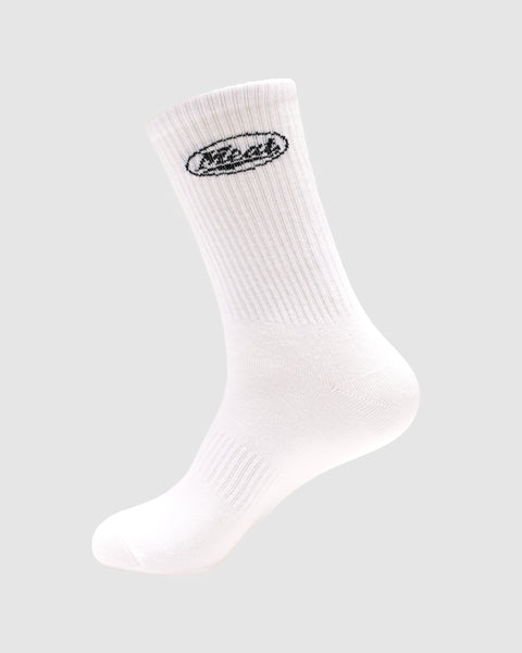 LIFTING CREW SOCKS – MOTORS / WHITE