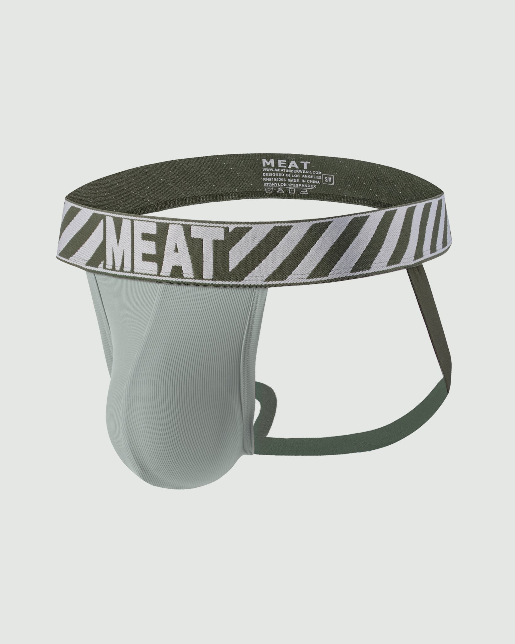 TRAINING JOCKSTRAP – RIBBED / TURQUOISE BLUE