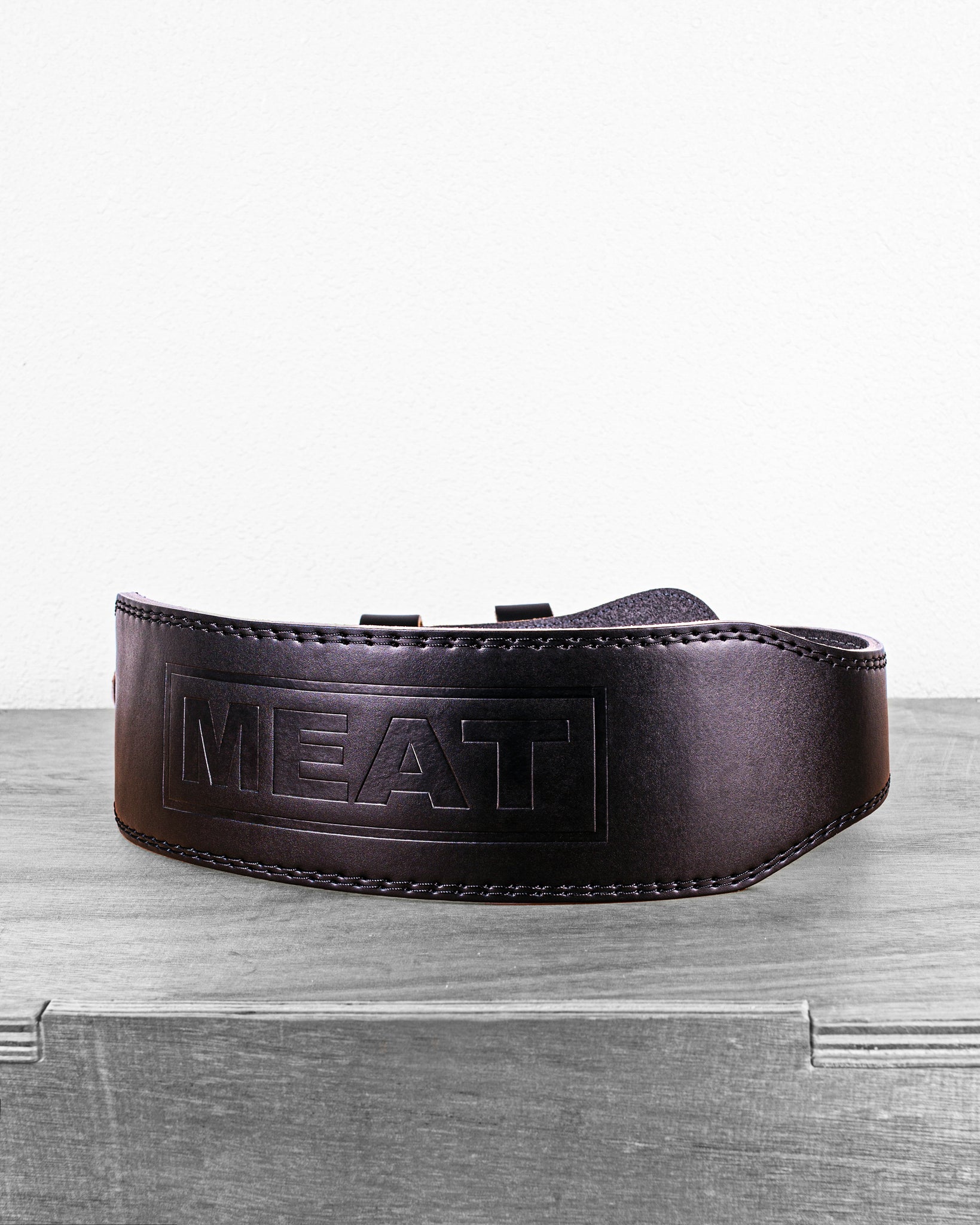 WEIGHTLIFTING BELT – LEATHER / BLACK