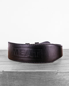 WEIGHTLIFTING BELT – LEATHER / BLACK