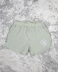 LIFTING SHORTS – OFFSHORE / STRIPE GREEN