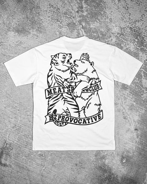 OVERSIZED TRAINING TEE – CLUB / WHITE (BLACK)