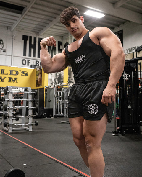 FLATBOTTOM STRINGER – MESH / BLACK