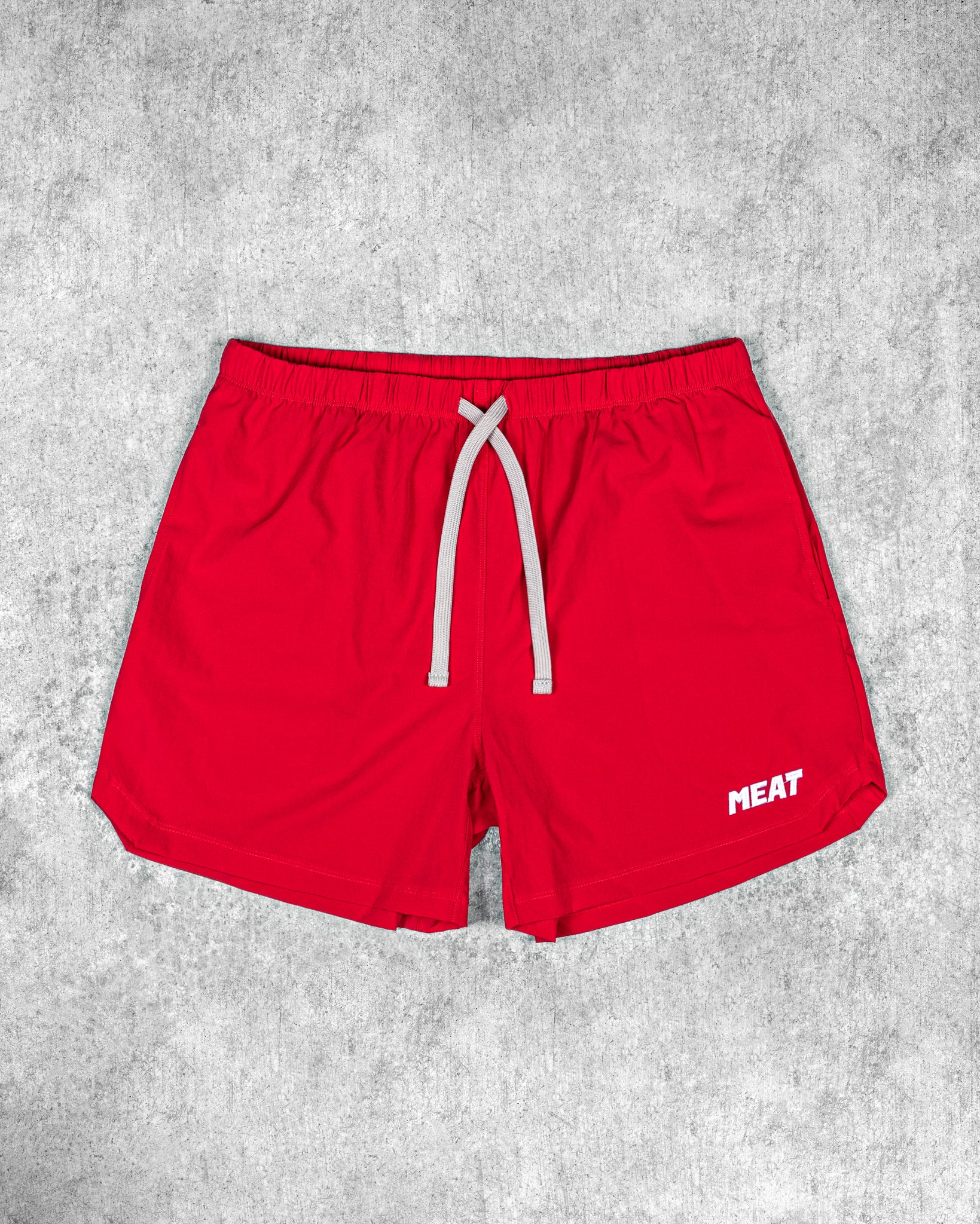 BENCHING SHORTS – CLASSIC / RED